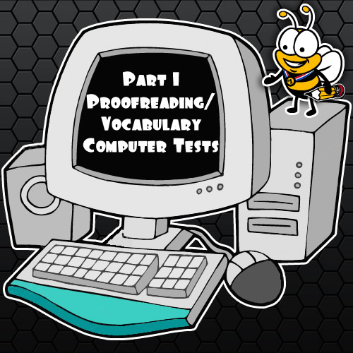 ASW Enterprises Spelling Part 1 Proofreading Vocabulary Computer Tests